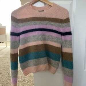 Colorful Striped Women's Sweater